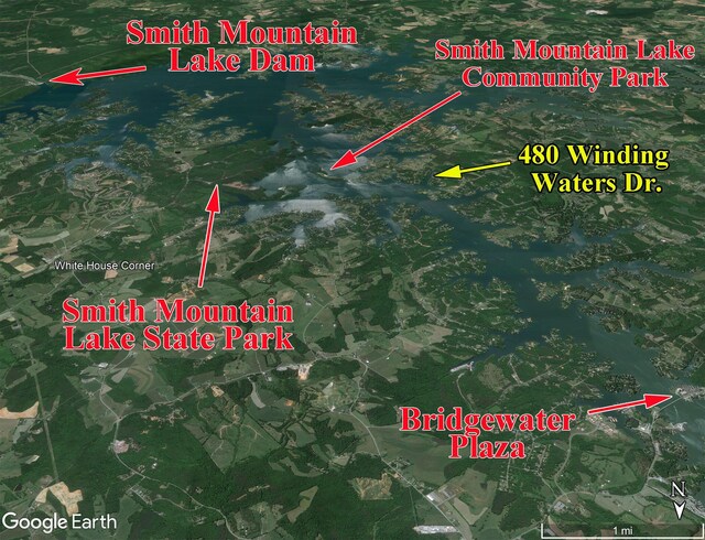 480 Winding Waters Dr, Moneta, VA 24121 - map / location