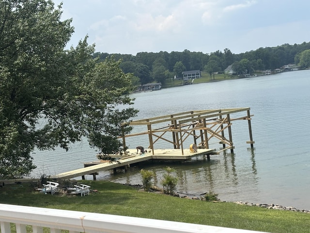 350 Tracy Dr, Moneta, VA 24121 - dock with a water view