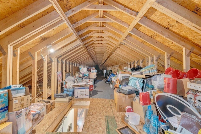 384 White Oak Ln, New Castle, VA 24127 - view of attic