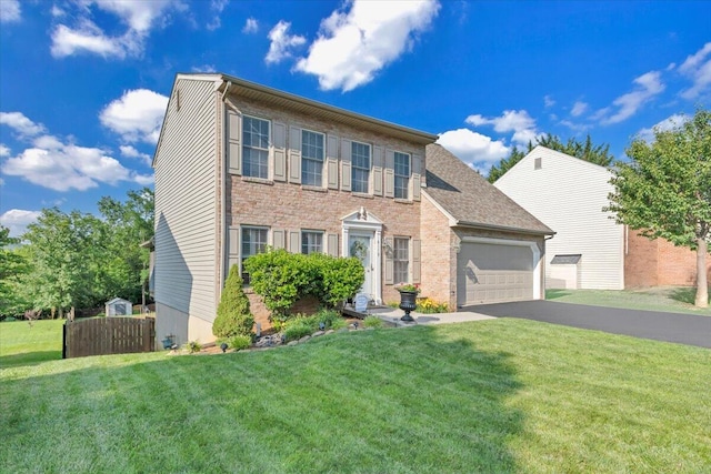 6119 Carolina Trl, Roanoke, VA 24019 - colonial home with driveway and a garage
