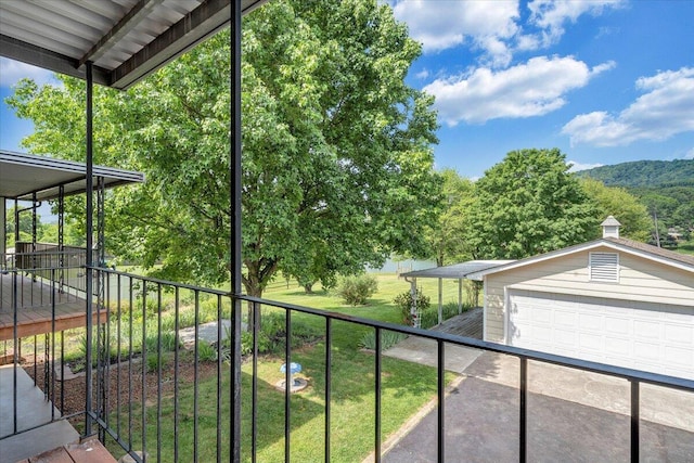 1207 Laymantown Rd, Troutville, VA 24175 - view of balcony