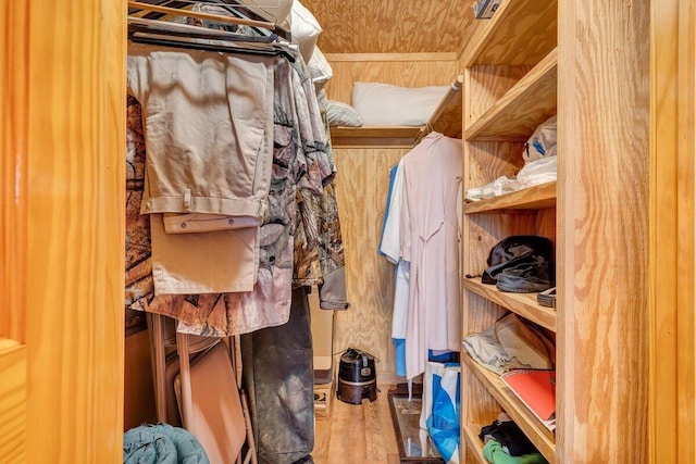 1644 Long Branch Hill Rd, Ferrum, VA 24088 - spacious closet with wood finished floors