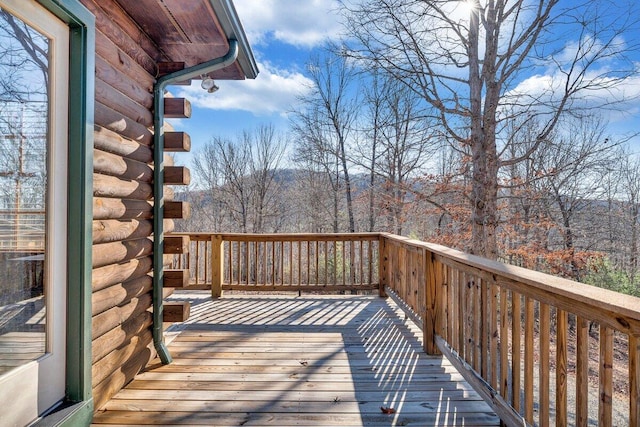 1644 Long Branch Hill Rd, Ferrum, VA 24088 - view of deck