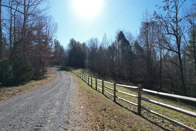 1644 Long Branch Hill Rd, Ferrum, VA 24088 - view of dirt / gravel road featuring a view of trees