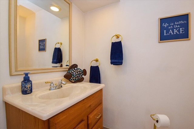 285 Dixon Dr, Hardy, VA 24101 - bathroom featuring vanity