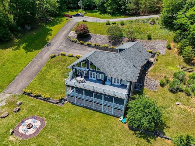 285 Dixon Dr, Hardy, VA 24101 - view from above of property