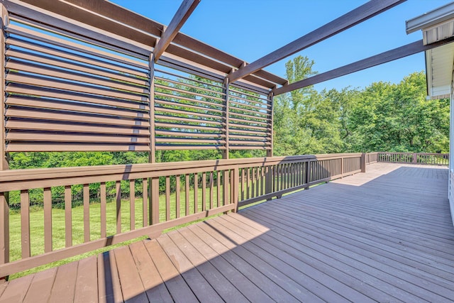 395 Middle Valley Rd, Hardy, VA 24101 - view of wooden terrace