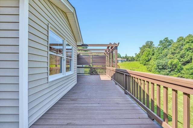 395 Middle Valley Rd, Hardy, VA 24101 - view of wooden deck