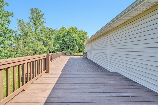 395 Middle Valley Rd, Hardy, VA 24101 - view of wooden terrace
