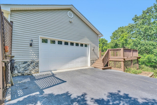 395 Middle Valley Rd, Hardy, VA 24101 - garage featuring driveway