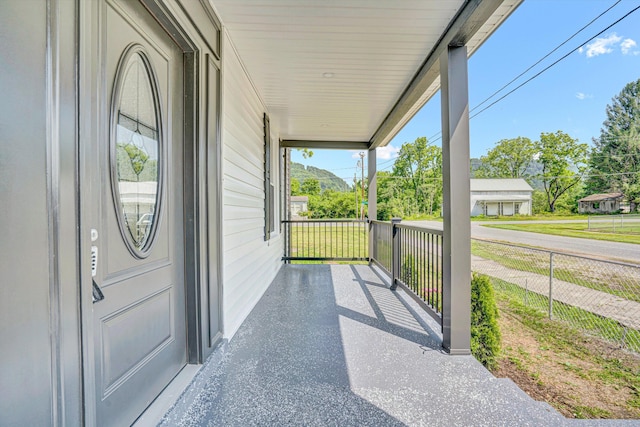 702 Commerce Ave, Iron Gate, VA 24448 - view of patio / terrace