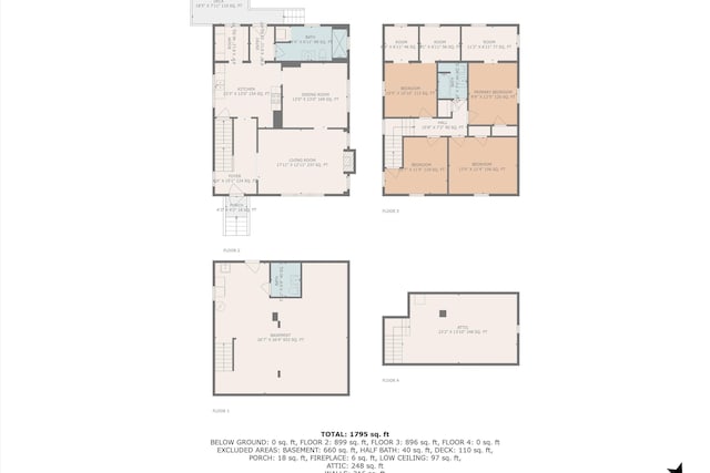 1132 Hamilton Ave SW, Roanoke, VA 24015 - view of floor plan / room layout