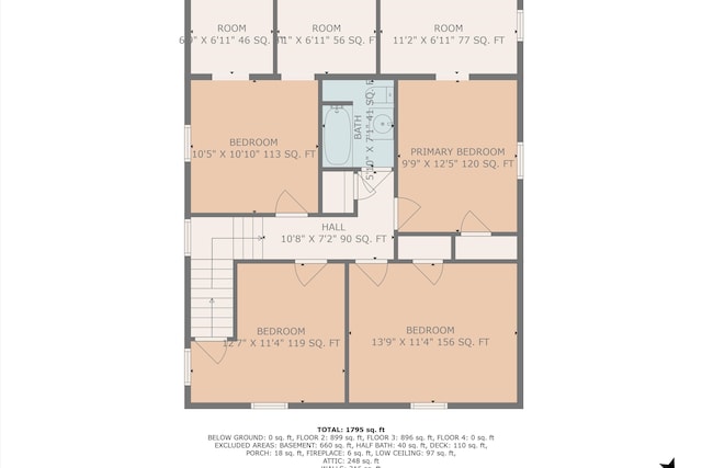1132 Hamilton Ave SW, Roanoke, VA 24015 - view of room layout