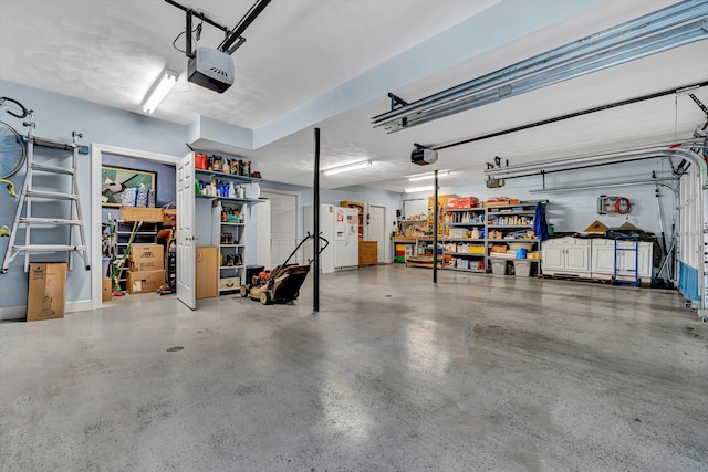 6355 Juliet Ct, Roanoke, VA 24018 - garage featuring a garage door opener
