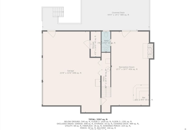 6355 Juliet Ct, Roanoke, VA 24018 - home floor plan