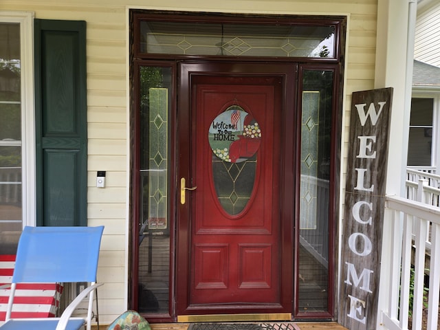 6733 Floyd Hwy S, Willis, VA 24380 - view of doorway to property