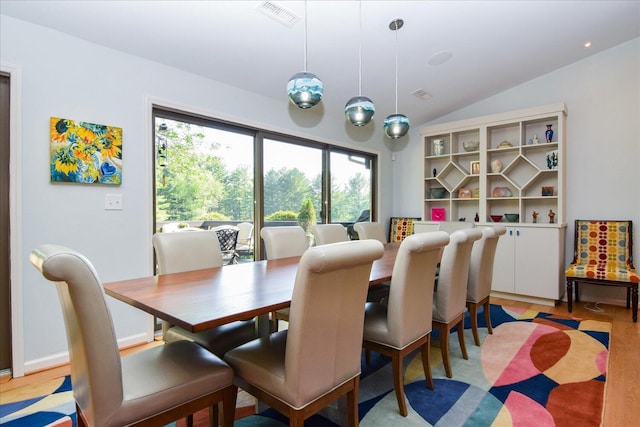 569 Sprinkle Rd, Fincastle, VA 24090 - dining space featuring lofted ceiling