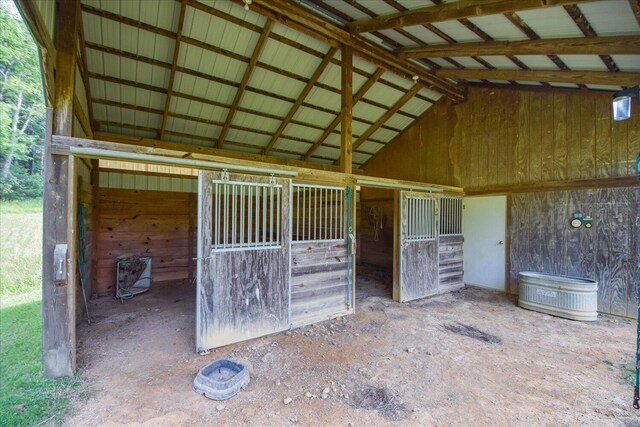 569 Sprinkle Rd, Fincastle, VA 24090 - view of front of property featuring a shingled roof, a front lawn, and a wooden deck
