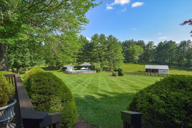 569 Sprinkle Rd, Fincastle, VA 24090 - view of yard featuring an outbuilding