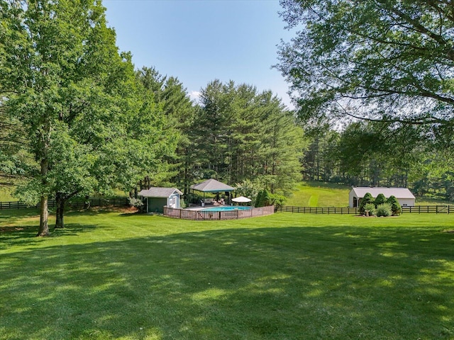 569 Sprinkle Rd, Fincastle, VA 24090 - view of yard
