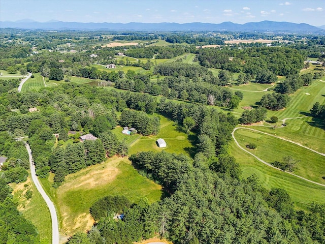 569 Sprinkle Rd, Fincastle, VA 24090 - aerial overview of property's location with mountains