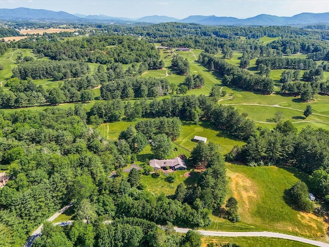 569 Sprinkle Rd, Fincastle, VA 24090 - drone / aerial view of a mountain backdrop