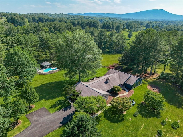 569 Sprinkle Rd, Fincastle, VA 24090 - aerial view of property and surrounding area featuring a forest