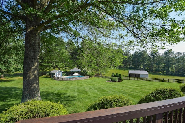 569 Sprinkle Rd, Fincastle, VA 24090 - view of yard with an outdoor pool