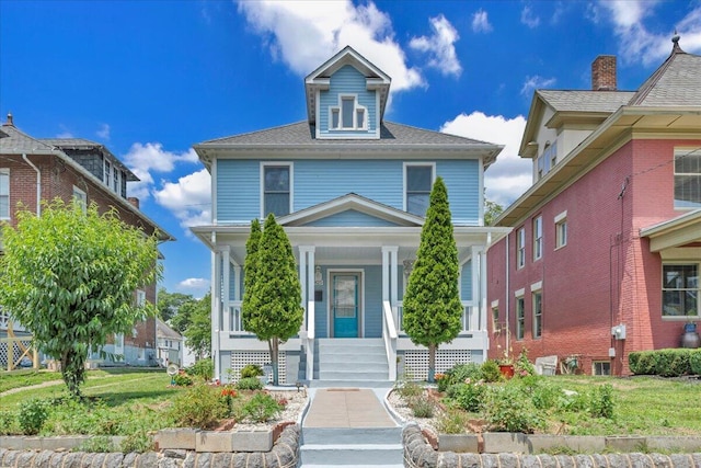 825 Day Ave SW, Roanoke, VA 24016 - traditional style home with covered porch