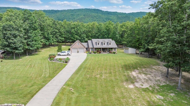 5335 Catawba Valley Dr, Catawba, VA 24070 - aerial view of property and surrounding area featuring a heavily wooded area