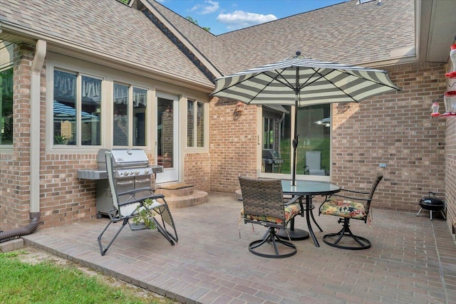 5335 Catawba Valley Dr, Catawba, VA 24070 - view of patio / terrace featuring grilling area and outdoor dining area