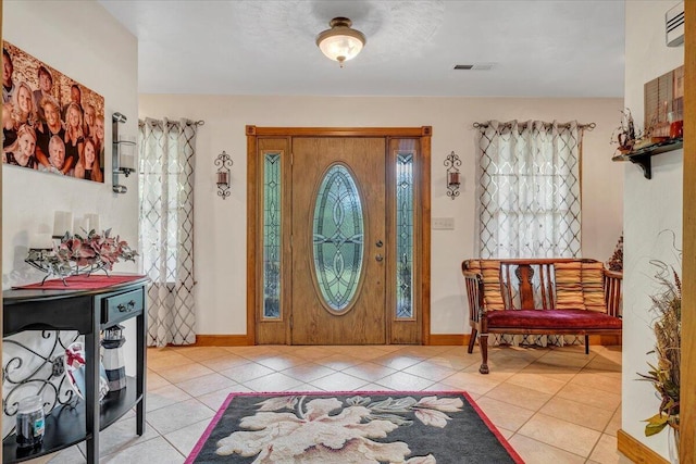 5335 Catawba Valley Dr, Catawba, VA 24070 - foyer featuring healthy amount of natural light and light tile patterned floors