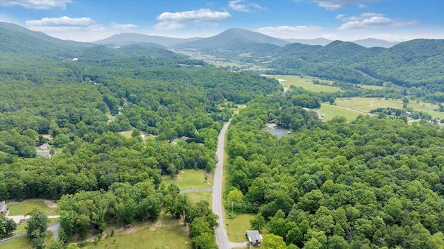 5335 Catawba Valley Dr, Catawba, VA 24070 - bird's eye view of a forest