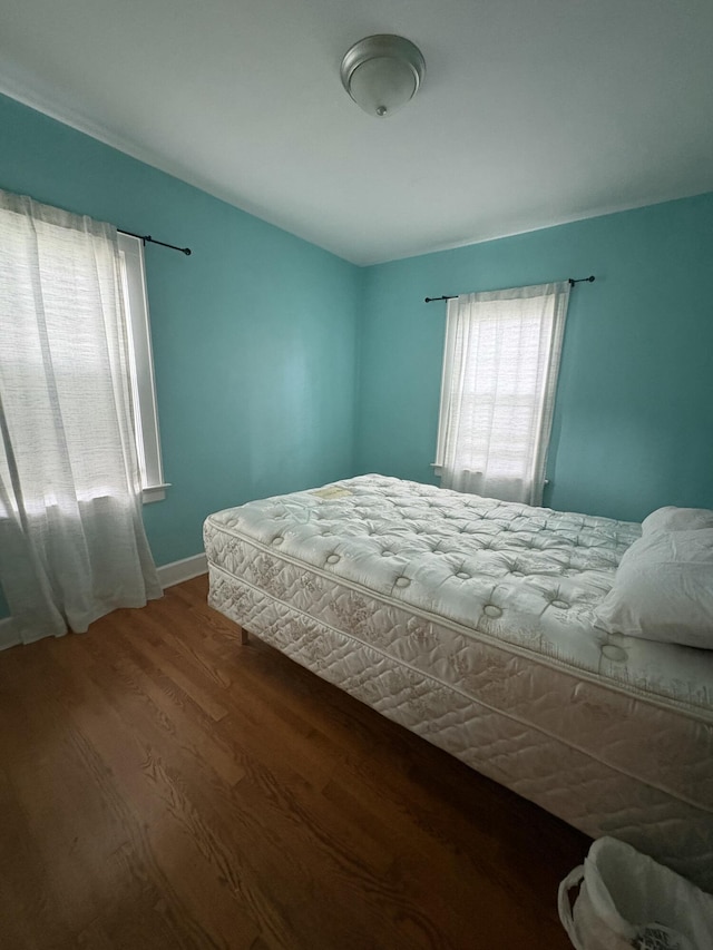 423 Turner Rd, Salem, VA 24153 - bedroom featuring wood finished floors and baseboards