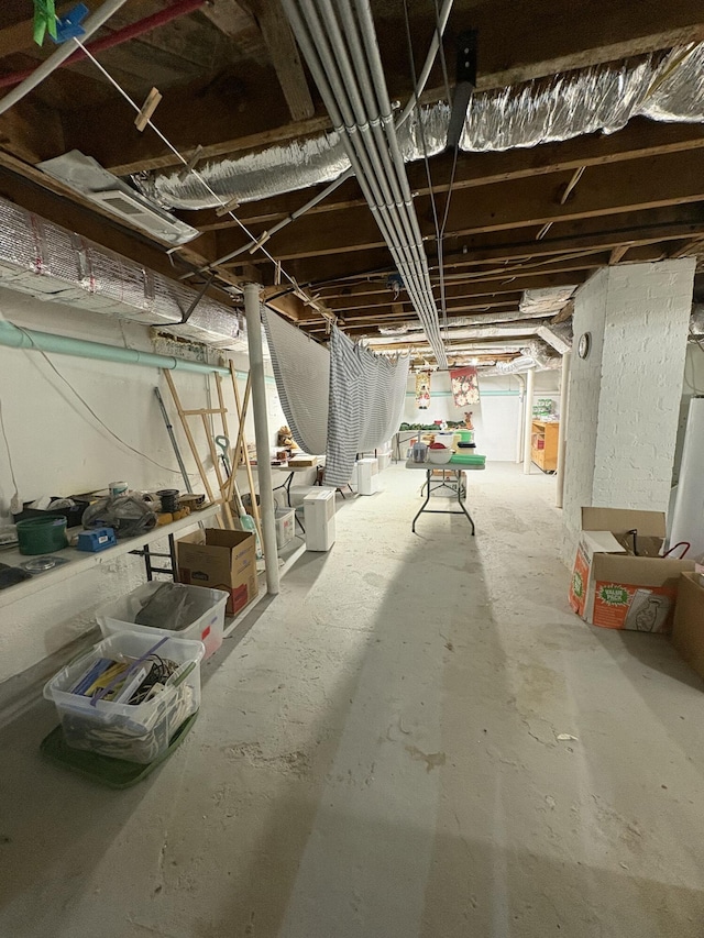 423 Turner Rd, Salem, VA 24153 - view of unfinished basement