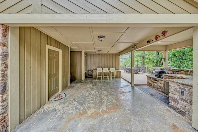 200 Fairway Dr, Penhook, VA 24137 - view of patio / terrace with outdoor dining area and area for grilling
