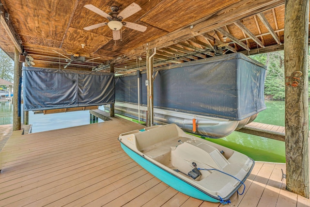 200 Fairway Dr, Penhook, VA 24137 - dock with boat lift
