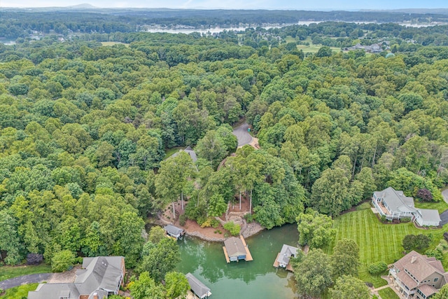 200 Fairway Dr, Penhook, VA 24137 - view of property location featuring a forest and a large body of water