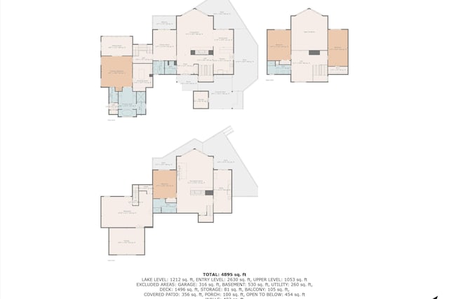200 Fairway Dr, Penhook, VA 24137 - room layout