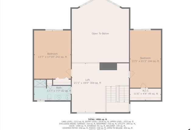 200 Fairway Dr, Penhook, VA 24137 - property floor plan