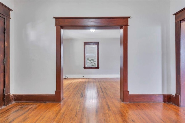 1523 Rorer Ave SW, Roanoke, VA 24016 - corridor with wood finished floors and baseboards