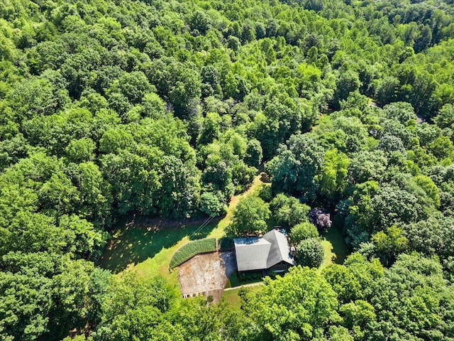612 Peters Creek Dr, Stuart, VA 24171 - view of subject property with a heavily wooded area