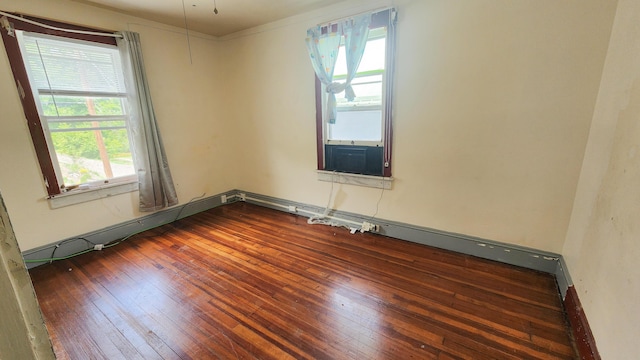 611 Alleghany St, Clifton Forge, VA 24422 - spare room featuring wood-type flooring and plenty of natural light