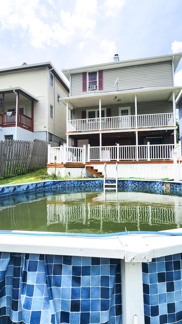 611 Alleghany St, Clifton Forge, VA 24422 - back of property with a water view