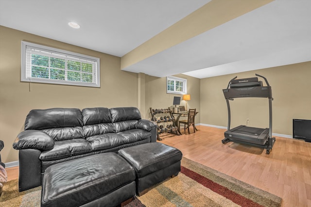 134 Sawyer Dr, Salem, VA 24153 - living room featuring wood finished floors