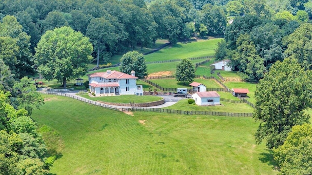 5880 Sugar Loaf Mountain Rd, Roanoke, VA 24018 - aerial view of sparsely populated area with agricultural land