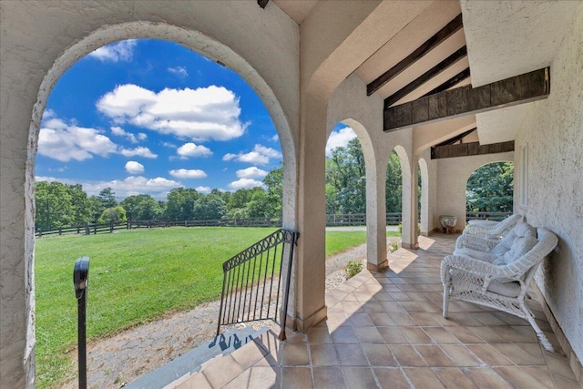 5880 Sugar Loaf Mountain Rd, Roanoke, VA 24018 - view of patio / terrace
