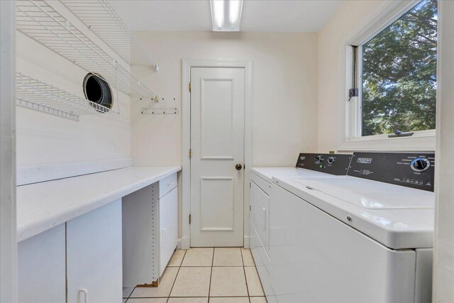 5880 Sugar Loaf Mountain Rd, Roanoke, VA 24018 - laundry area with washer and dryer and light tile patterned flooring