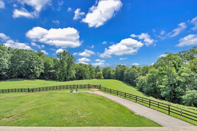 5880 Sugar Loaf Mountain Rd, Roanoke, VA 24018 - view of yard featuring a view of rural / pastoral area