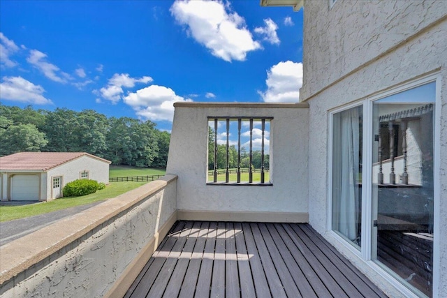 5880 Sugar Loaf Mountain Rd, Roanoke, VA 24018 - view of deck